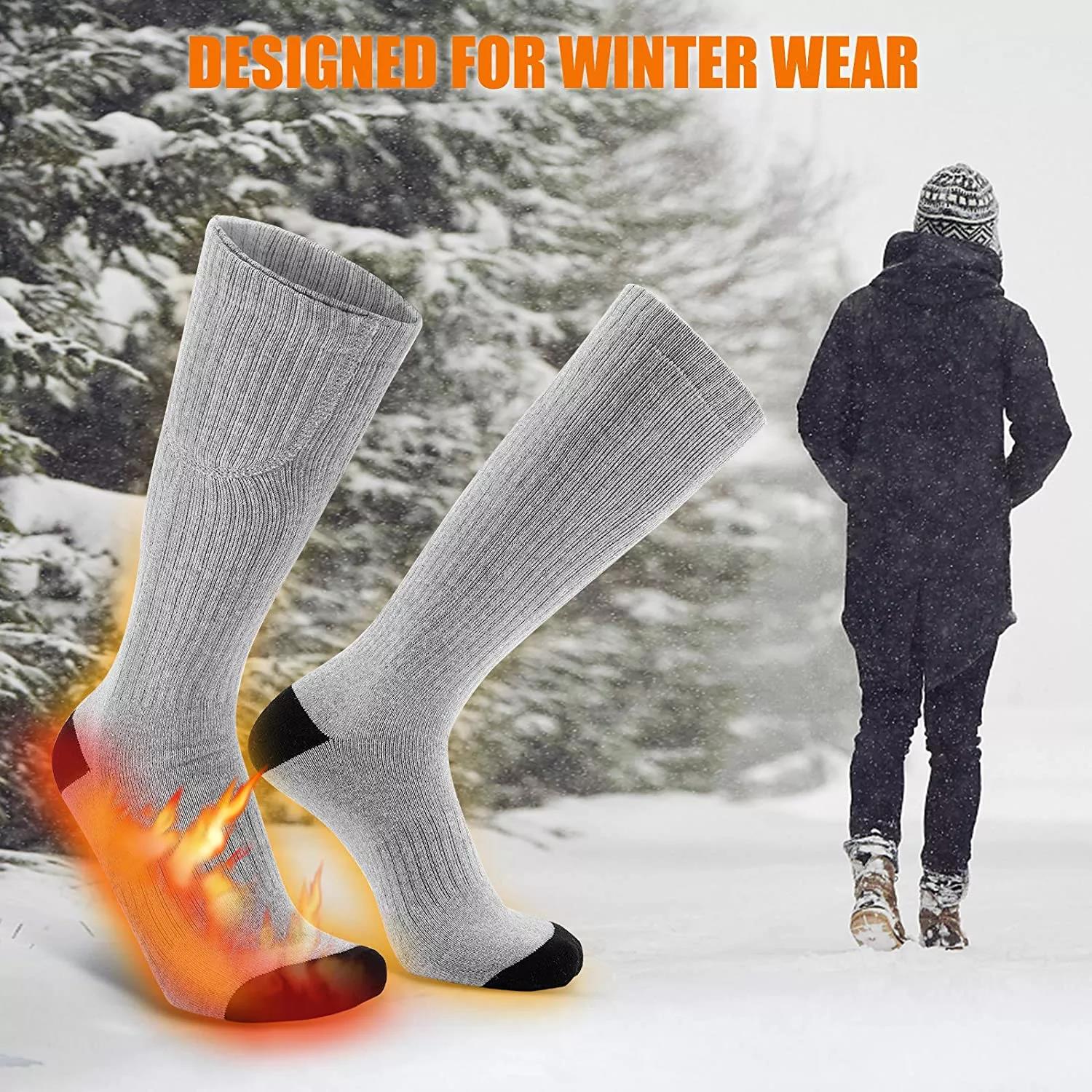 Electric heat socks